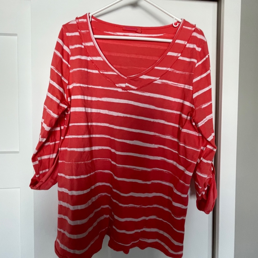 Fresh Produce - size XS/S - top - roll up sleeves